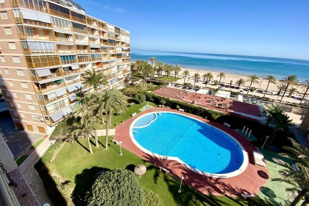 Nereo 7 Primera Linea De Playa San Juan Piscina, Parking Wifi Inmobiliaria Leo アリカンテ エクステリア 写真