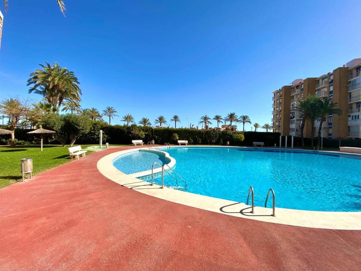 Nereo 7 Primera Linea De Playa San Juan Piscina, Parking Wifi Inmobiliaria Leo アリカンテ エクステリア 写真