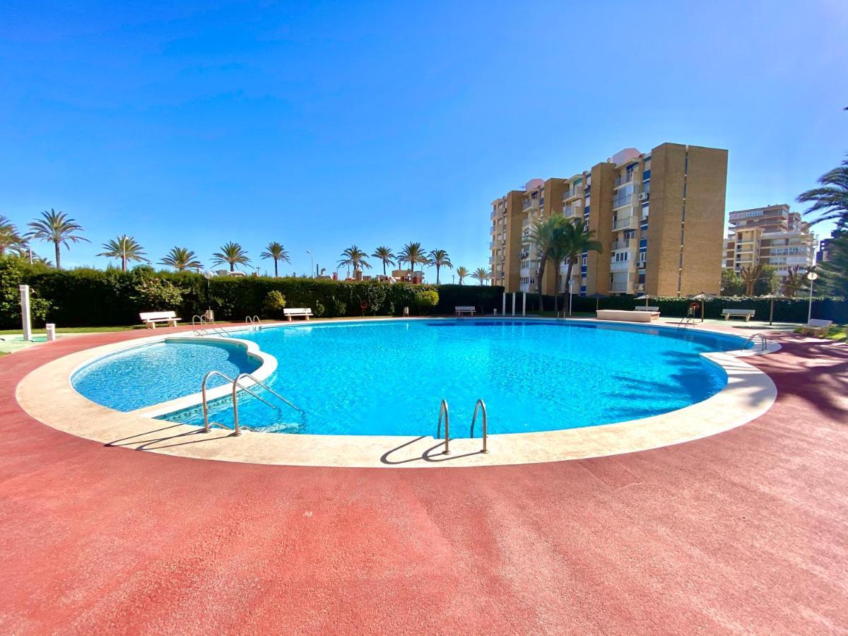 Nereo 7 Primera Linea De Playa San Juan Piscina, Parking Wifi Inmobiliaria Leo アリカンテ エクステリア 写真